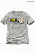 Si tu veux du positif, recharge-moi