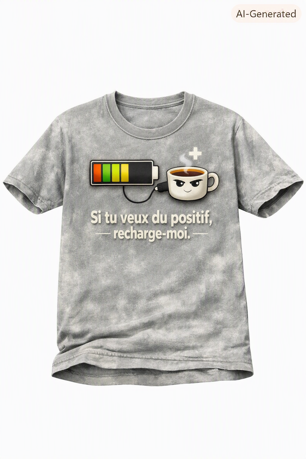 Si tu veux du positif, recharge-moi