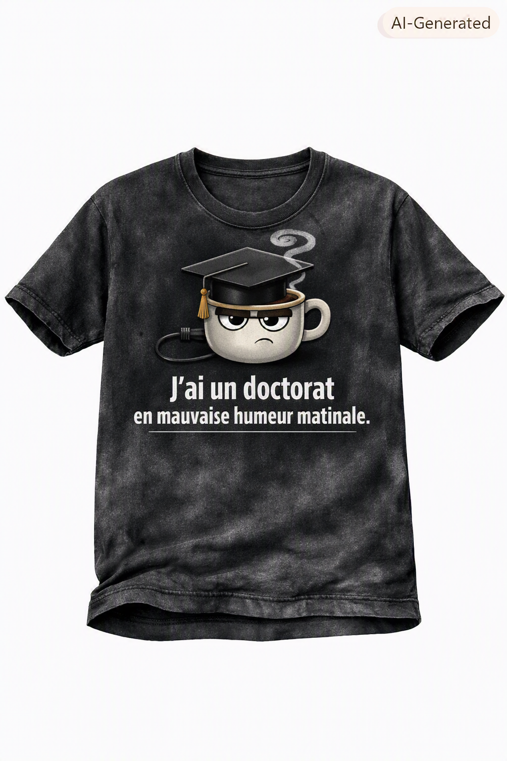 J'ai un doctorat en mauvaise humeur matinale