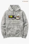 Si tu veux du positif, recharge-moi – Hoodie