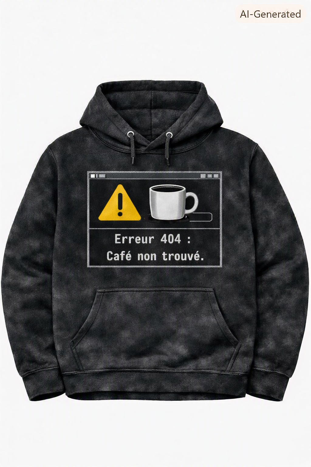 Erreur 404 : Café non trouvé – Hoodie