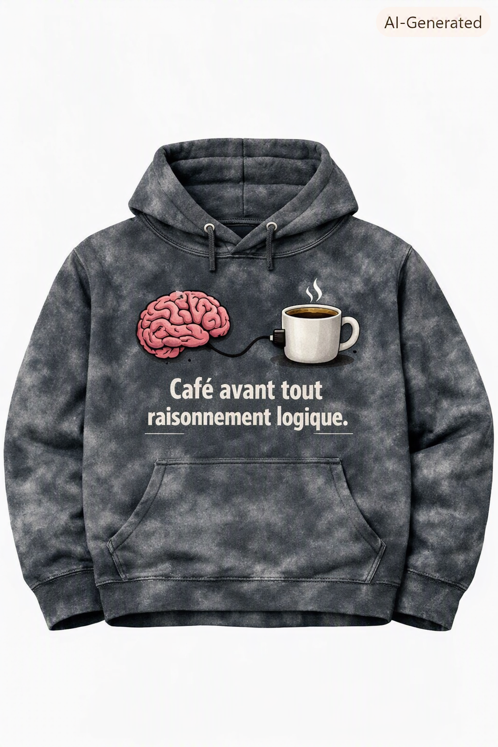 Café avant tout raisonnement logique – Hoodie