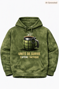 Unité de survie – Caféine tactique – Hoodie