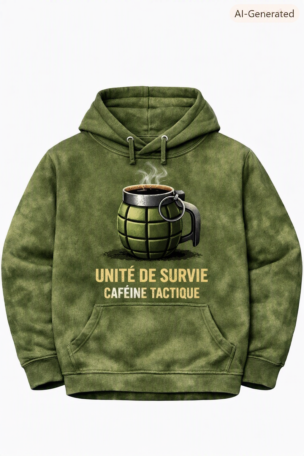 Unité de survie – Caféine tactique – Hoodie