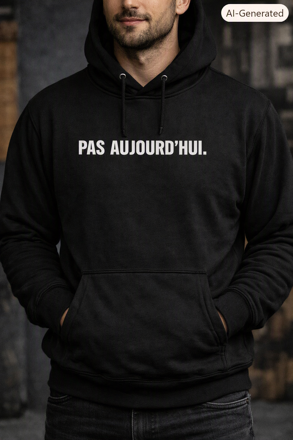 PAS AUJOURD'HUI – Hoodie