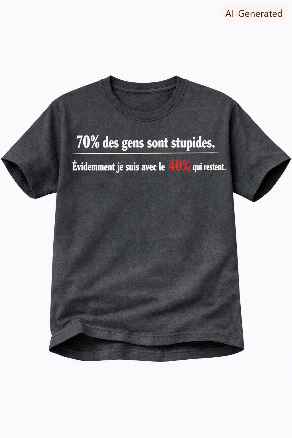 70 % des gens sont stupides – 40 % qui restent