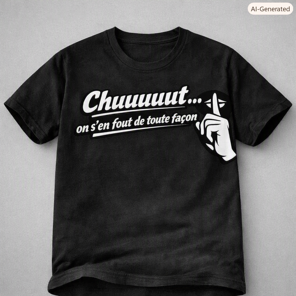 Chuuuuuut… on s’en fout de toute façon